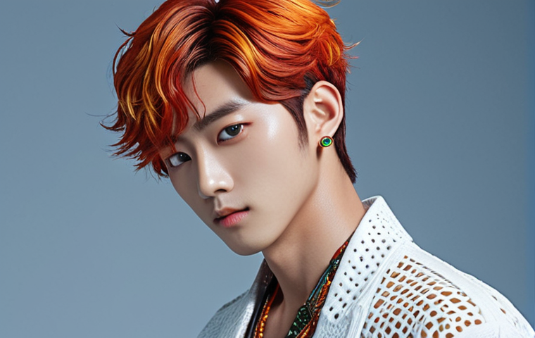 **Prompt 1:** A vibrant, detailed close-up of an Eternal Return character (e.g., Hyunwoo) standing confidently, showcasing meticulously customized features. Emphasize unique hair color and style, intricate clothing textures, and carefully chosen accessories that reflect a distinct personal aesthetic. The character's pose should exude self-pride and artistic expression, bathed in soft, creative lighting that highlights the customized details. The background is a subtly blurred representation of Lumia Island, keeping the focus on the character's unique artistry.